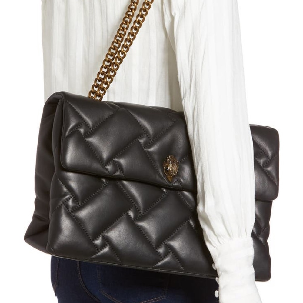 XXL Kensington Soft Quilted Leather Shoulder Bag